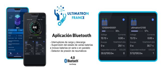 Batería de litio Ultimatron 150 Ah LiFePo4